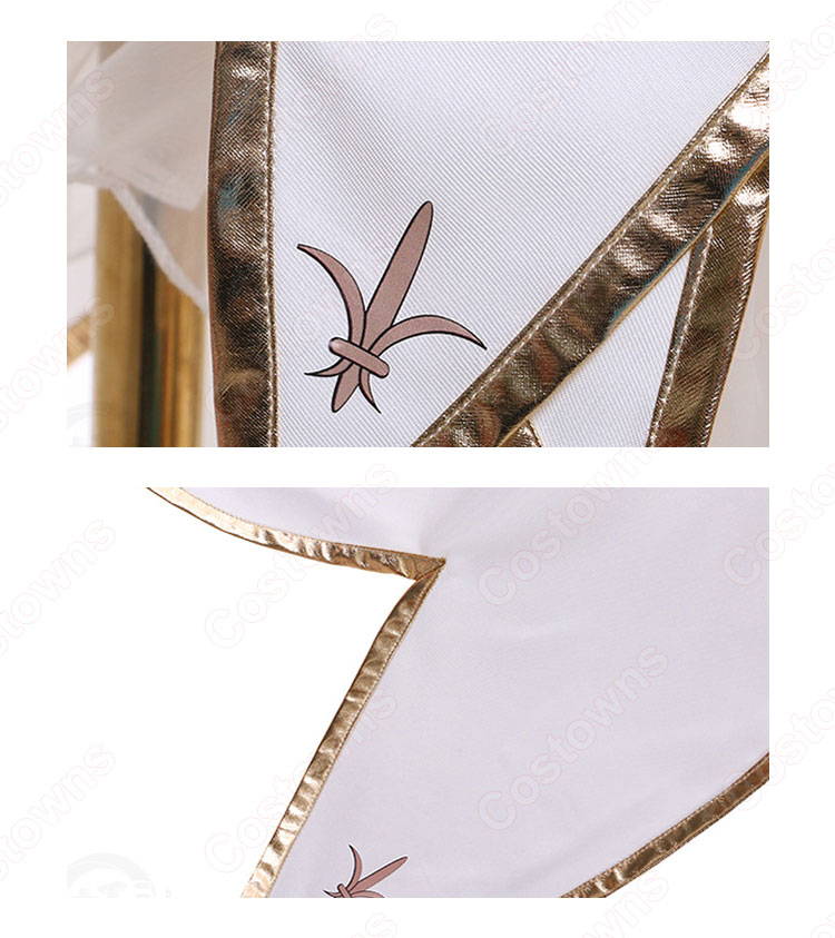 FGO ジャンヌ・ダルク 新霊衣 コスプレ衣装 『Fate/Grand Order 』 『FGOワルツ』 ドレス cosplay 仮装 変装-5