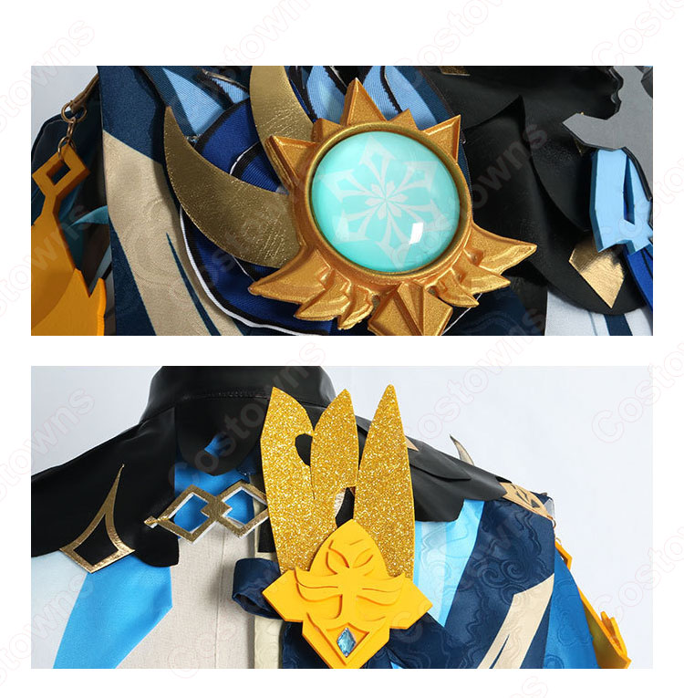 エウルア・ローレンス コスプレ衣装 『原神(げんしん)』 西風騎士団(モンド) 波花騎士 cosplay 仮装 変装-4