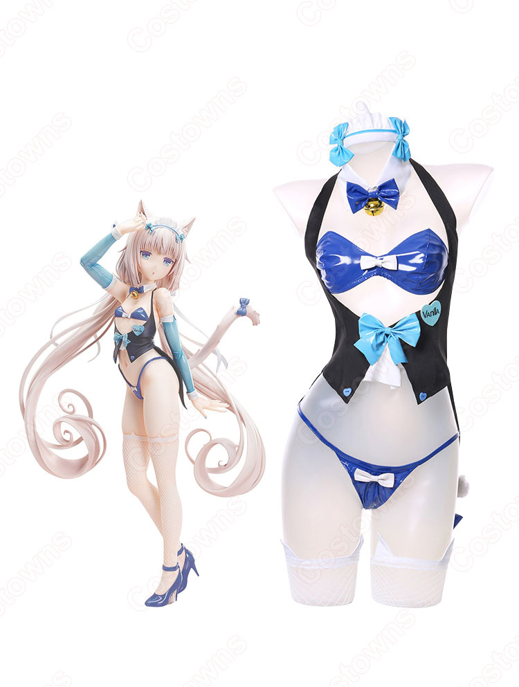 新品未使用　コスプレ衣装　ネコぱら　バニラ　バニースーツ　Ｓサイズ バニラ バニースーツ コスプレ衣装 『ネコぱら』バニーガール