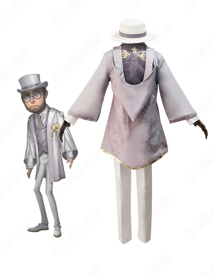アイデンティティV マジシャン(セルヴェ・ル・ロイ) 文学教授 コスプレ衣装 【IdentityV 第五人格】サバイバー スキン cosplay 仮装 変装-3
