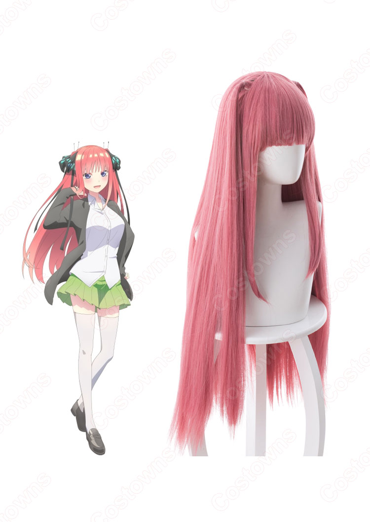 年末のプロモーション 中野二乃(ナカノニノ) 『五等分の花嫁(ご コスプレウィッグ キッズコスチュームアクセサリー