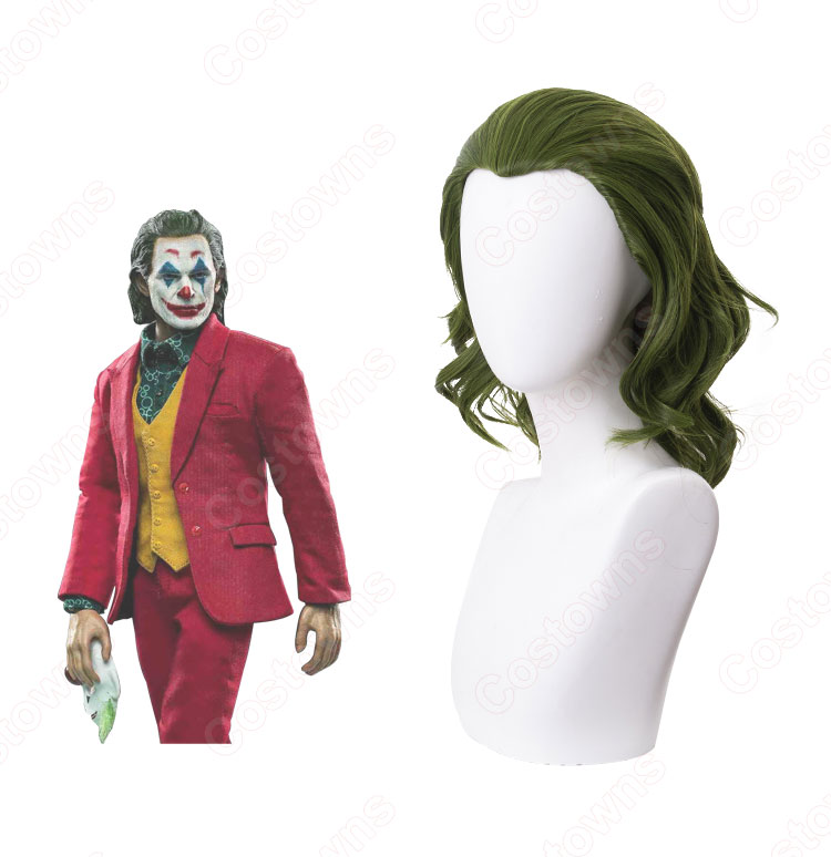 コスプレ衣装 映画「Joker」ジョーカー ウィッグ 靴 ホアキン コミコン ジョーカー アーサー・フレック コスプレウィッグ 映画
