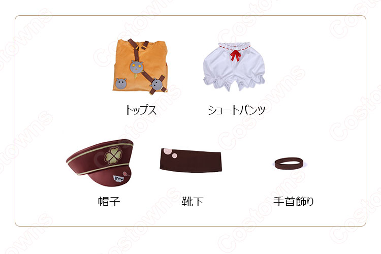 クレー ハロウィン コスプレ衣装 『原神(げんしん)』 モンド 西風騎士団 cosplay 仮装 変装 大人用-6