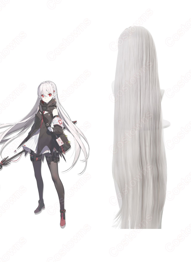 ワルファリン コスプレウィッグ 『アークナイツ/Arknights』 ロドス・アイランド 耐熱かつら cosplay wig 通販-3