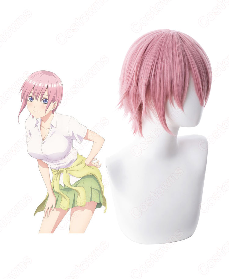 中野一花(ナカノイチカ) コスプレウィッグ 『五等分の花嫁(ごとうぶんのはなよめ)』 耐熱かつら cosplay wig 通販-2