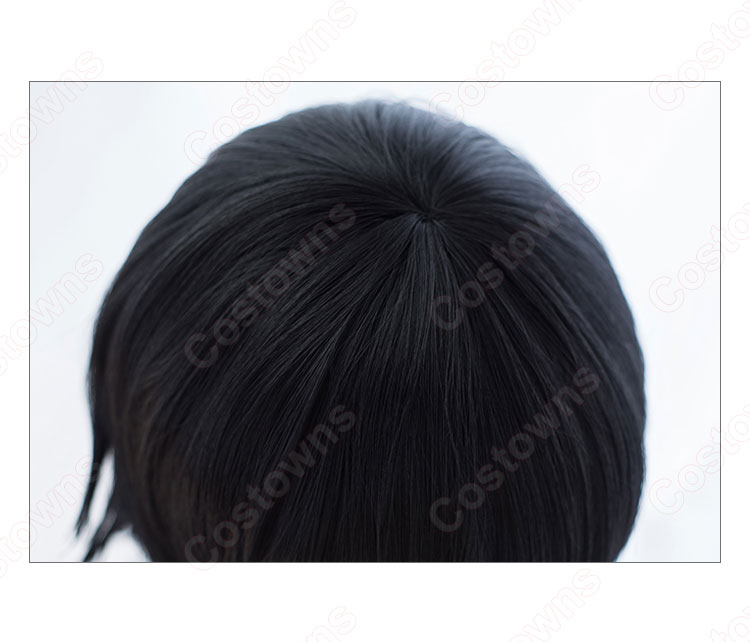 FGO ライダー 坂本龍馬(さかもとりょうま) コスプレウィッグ 『Fate/KOHA-ACE 帝都聖杯奇譚』 『Fate/Grand Order』 黒 耐熱かつら cosplay wig 通販-5