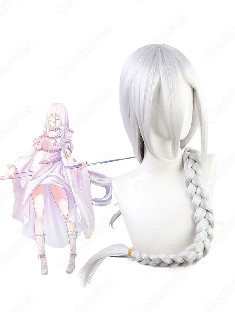 蜘蛛ですが 白織（しらおり） コスプレウィッグ 『蜘蛛ですが、なにか？（くもですが なにか）』 耐熱かつら cosplay wig 通販-2