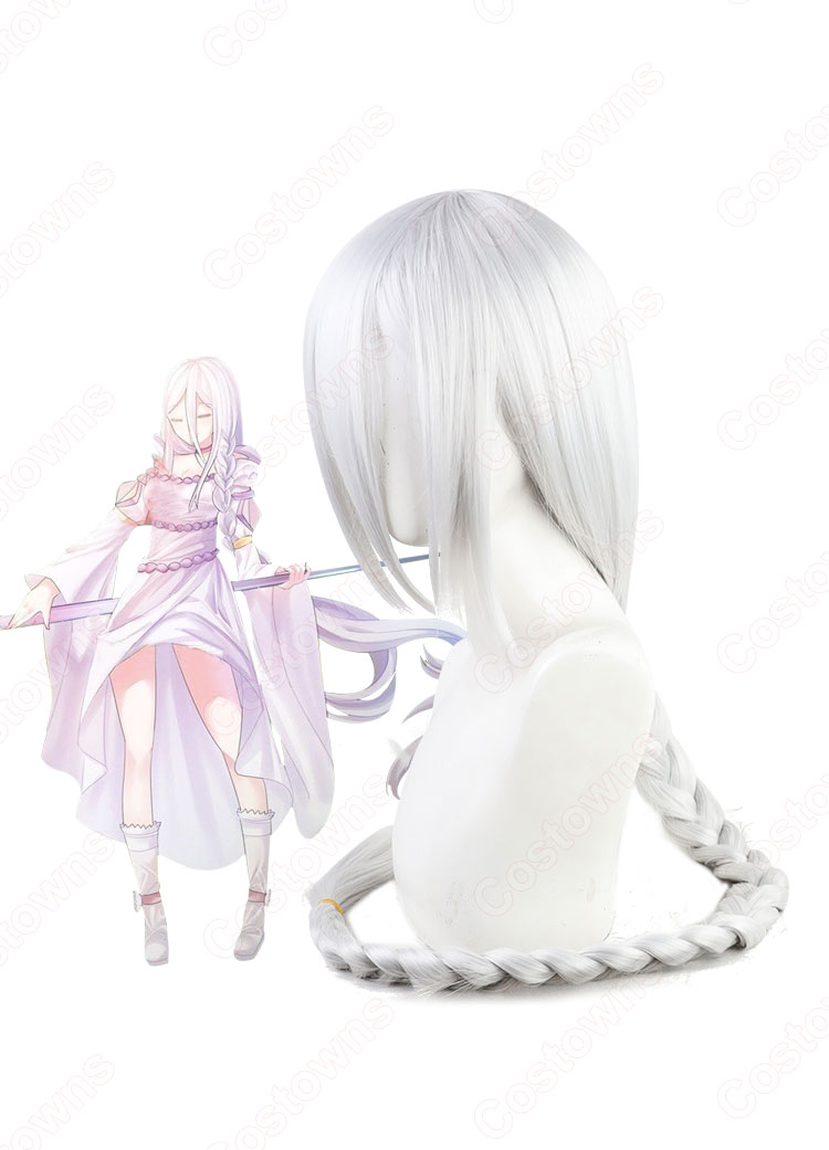 蜘蛛ですが 白織（しらおり） コスプレウィッグ 『蜘蛛ですが、なにか？（くもですが なにか）』 耐熱かつら cosplay wig 通販-3