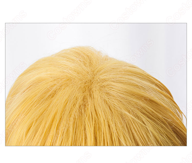 我妻善逸(あがつまぜんいつ) コスプレウィッグ 『鬼滅の刃(きめつのやいば)』 耐熱かつら cosplay wig 通販-4