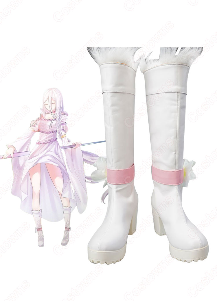 蜘蛛ですが 白織(しらおり) コスプレ靴 『蜘蛛ですが、なにか?(くもですが なにか)』 コスプレ 靴/シューズ/ブーツ コスプレ用-1