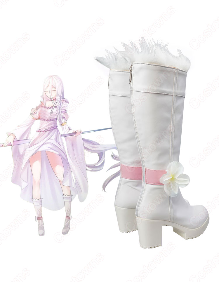 蜘蛛ですが 白織(しらおり) コスプレ靴 『蜘蛛ですが、なにか?(くもですが なにか)』 コスプレ 靴/シューズ/ブーツ コスプレ用-4