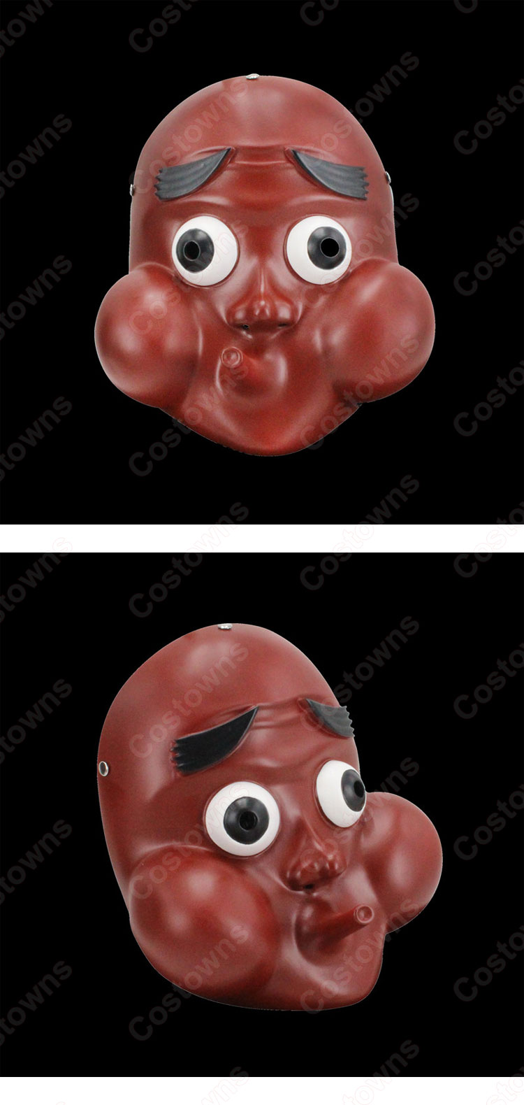 鋼鐵塚蛍(はがねづかほたる) 樹脂製 お面 仮面 『鬼滅の刃(きめつのやいば)』コスプレ小物・小道具 ハロウィンマスク-1