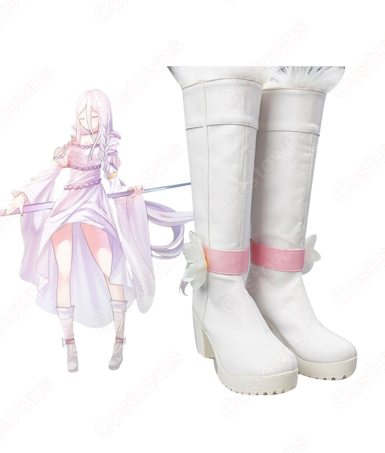 蜘蛛ですが 白織(しらおり) コスプレ靴 『蜘蛛ですが、なにか?(くもですが なにか)』 コスプレ 靴/シューズ/ブーツ コスプレ用-2