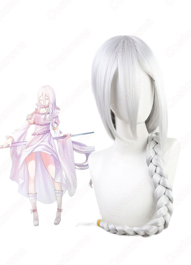 蜘蛛ですが 白織（しらおり） コスプレウィッグ 『蜘蛛ですが、なにか？（くもですが なにか）』 耐熱かつら cosplay wig 通販-1