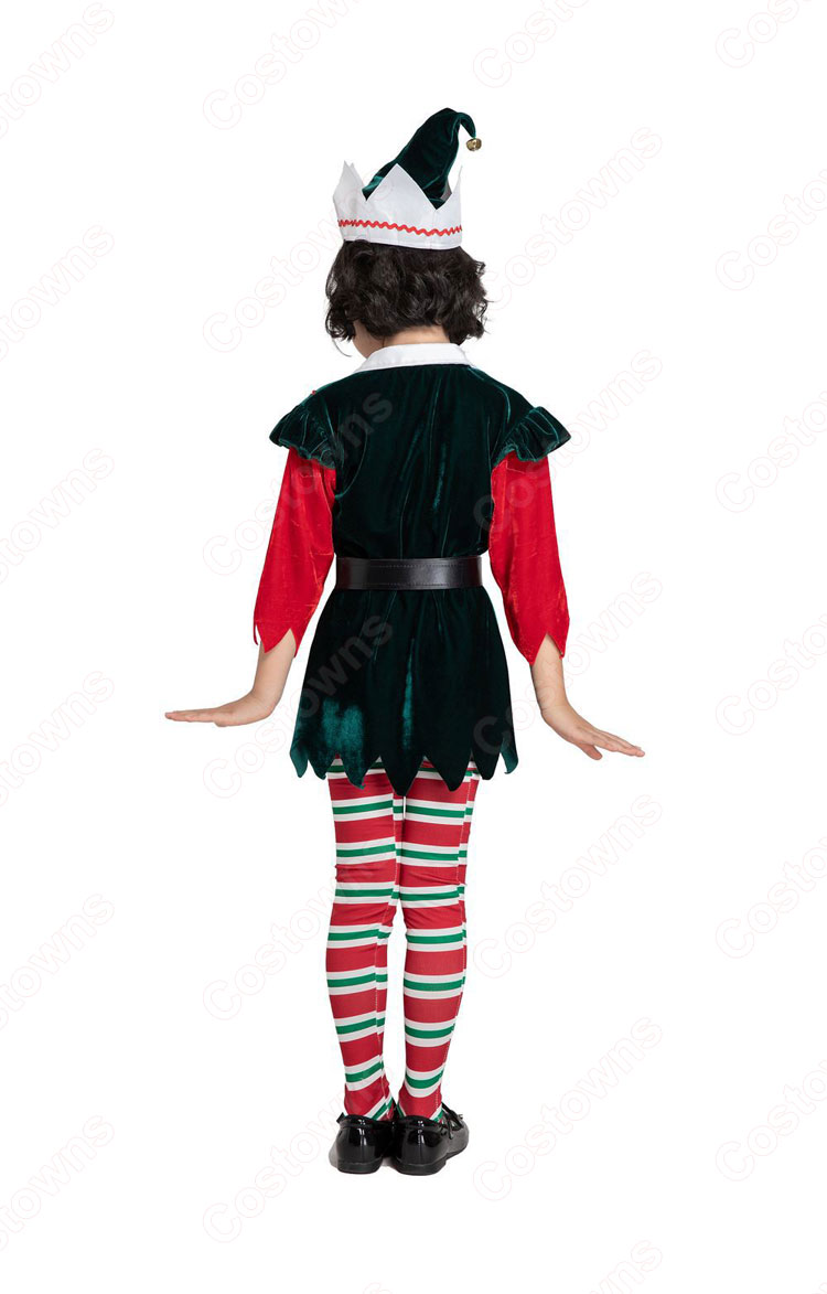 クリスマス エルフ コスプレ衣装 親子スーツ テーマパーティー衣装 大人用 子供用-9