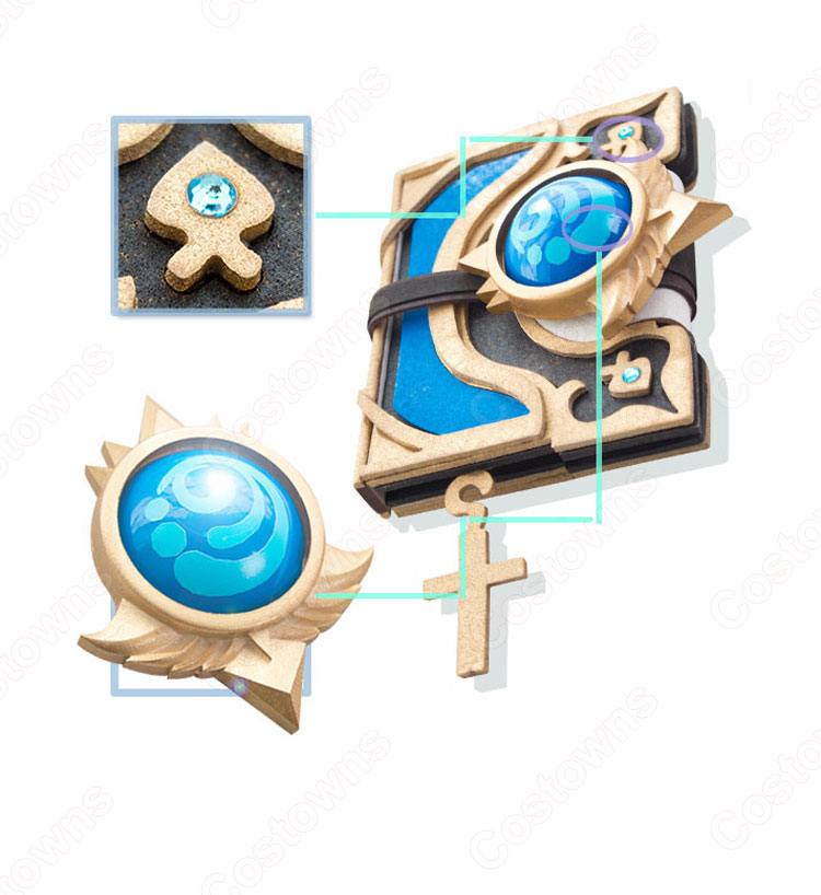 バーバラ(ばーばら)コスプレ道具 本 原神 cosplay 小物-2