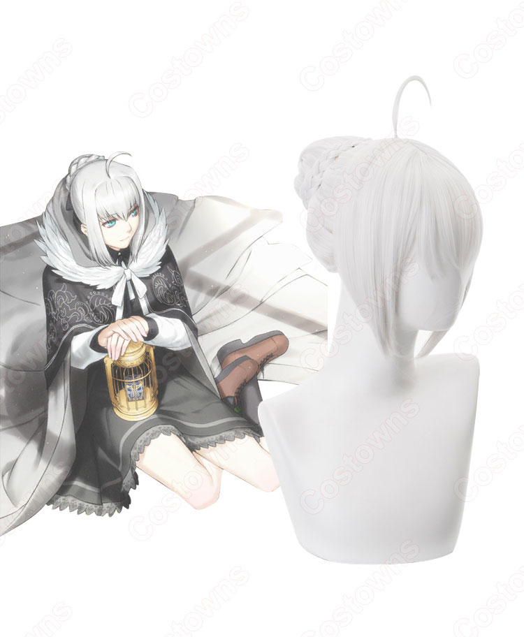 Fate グレイ（ぐれい） コスプレウィッグ 『ロード・エルメロイⅡ世の事件簿』アサシン 第四段階 耐熱かつら cosplay wig 通販-2