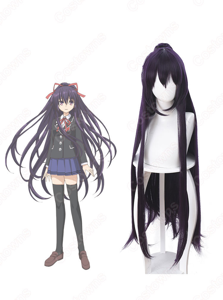 夜刀神十香(やとがみとおか) コスプレウィッグ 『デート・ア・ライブⅢ』 耐熱かつら cosplay wig 通販-1