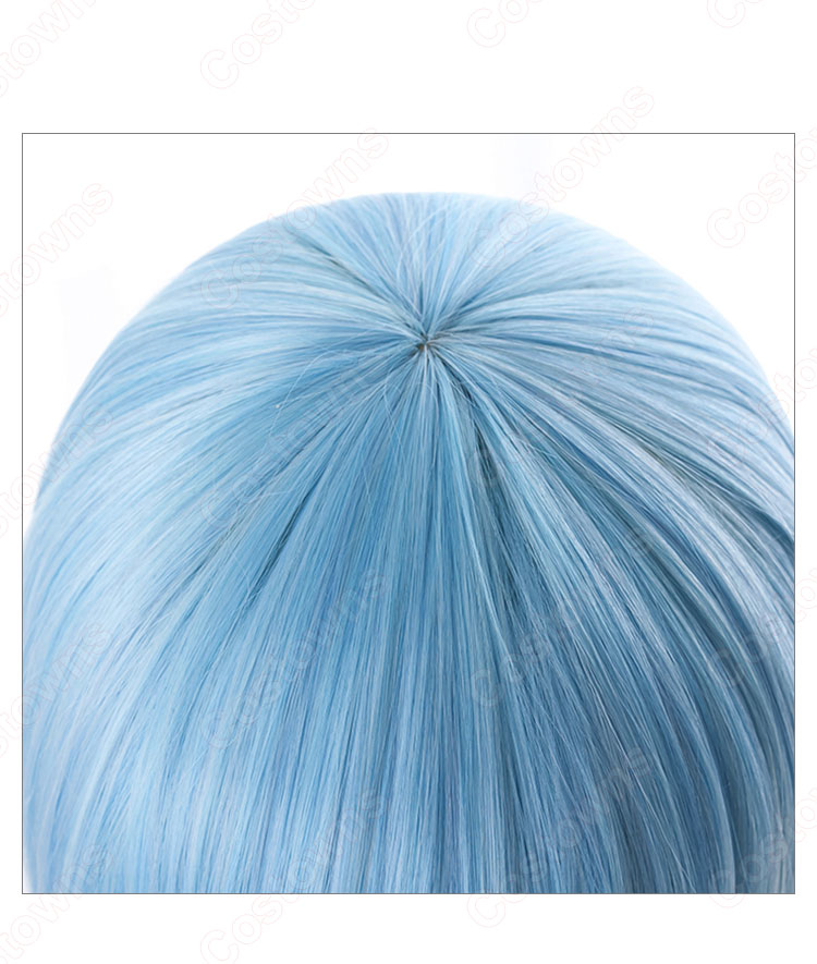 リムル=テンペスト（りむるてんぺすと） コスプレウィッグ 『転生したらスライムだった件（てんせいしたらスライムだったけん）』 水色 耐熱かつら cosplay wig 通販-5