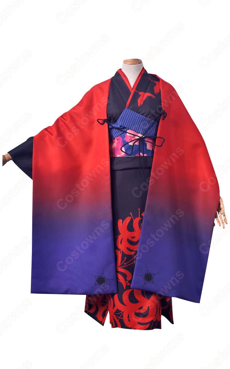 Fate GO 浅上藤乃(あさがみふじの) 第二段階 コスプレ衣装 『Fate/Grand Order Arcade』 空の境界コラボピックアップ2 召喚 cosplay 仮装 変装-1