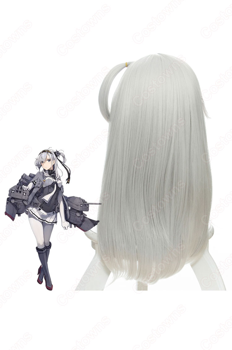涼月（すずつき） コスプレウィッグ 『艦隊これくしょん -艦これ-（かんたいこれくしょん かんこれ）』 耐熱かつら グラデーションウィッグ  cosplay wig 通販 - Costowns