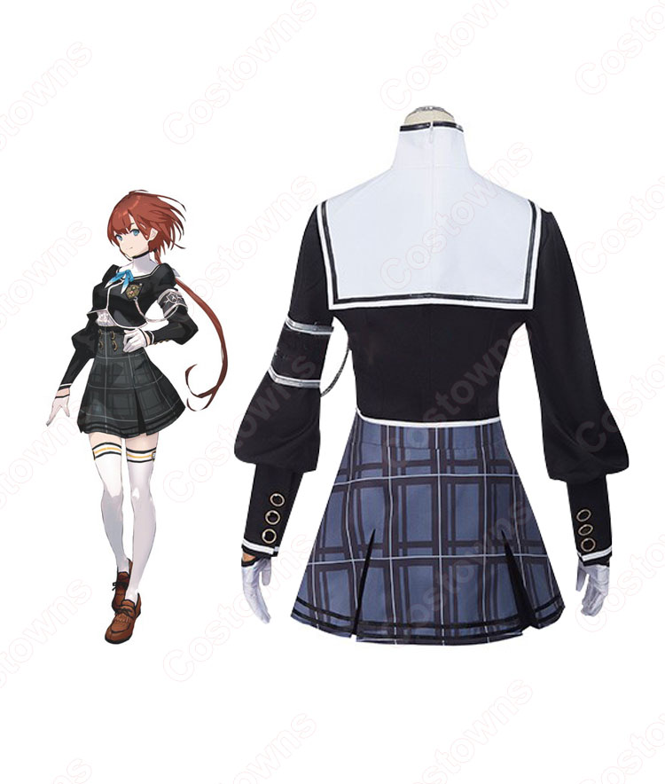 日向望（ひなたのぞみ） コスプレ衣装 『モナーク/Monark』 制服 cosplay 仮装 変装-3