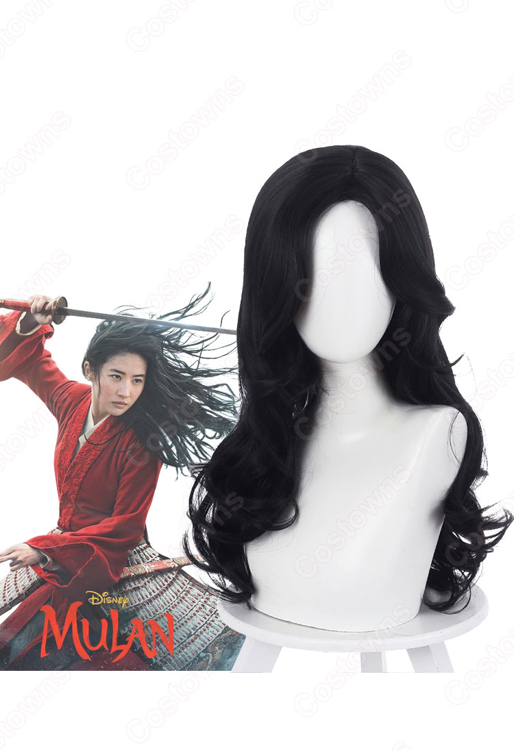 ムーラン コスプレウィッグ 『ムーラン/Mulan』 2020 ディズニーの実写版映画 耐熱かつら cosplay wig 通販-1