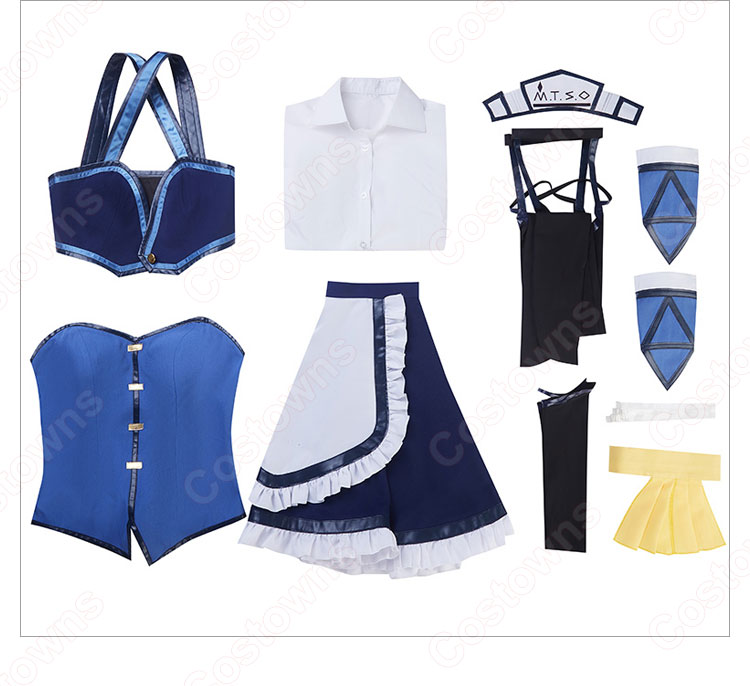 リゼット・トワイニング メイド姿の女性 コスプレ衣装 『英雄伝説 黎の軌跡(えいゆうでんせつ くろのきせき)』 cosplay 仮装 変装-6