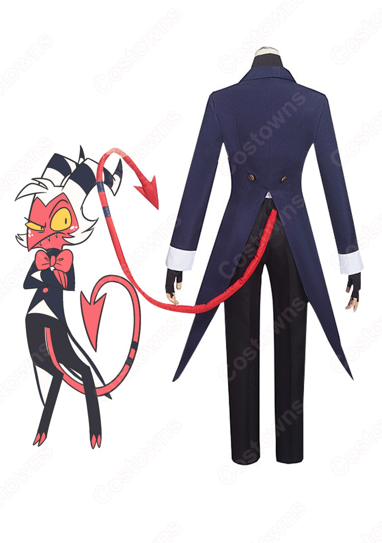 AwwwCos] ブリッツ コスプレ ヘルヴァ ボス コスプレ 華々しく 6点セット ハズビン ホテル コスプレ衣装 Helluva