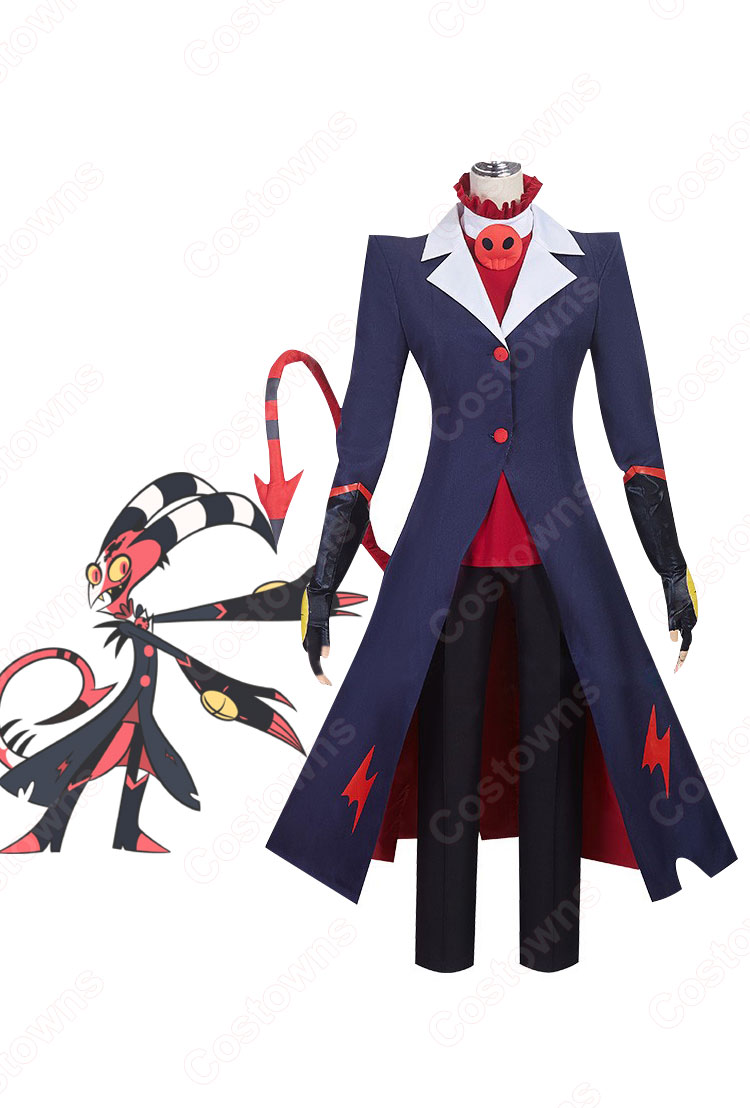 Blitzo コスプレ衣装 『ヘルヴァ・ボス(Helluva Boss)』 cosplay 仮装 変装-1