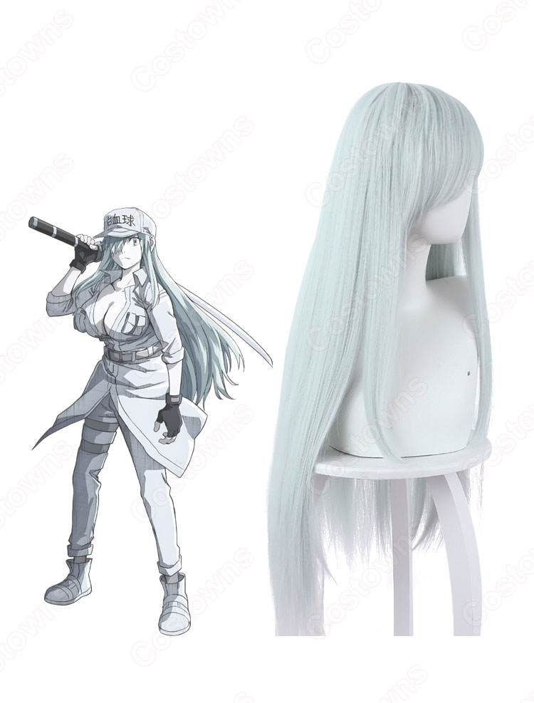 白血球 / 好中球（はっけっきゅう / こうちゅうきゅう） 1196 コスプレウィッグ 『はたらく細胞（はたらくさいぼう）』 耐熱かつら cosplay wig 通販-4