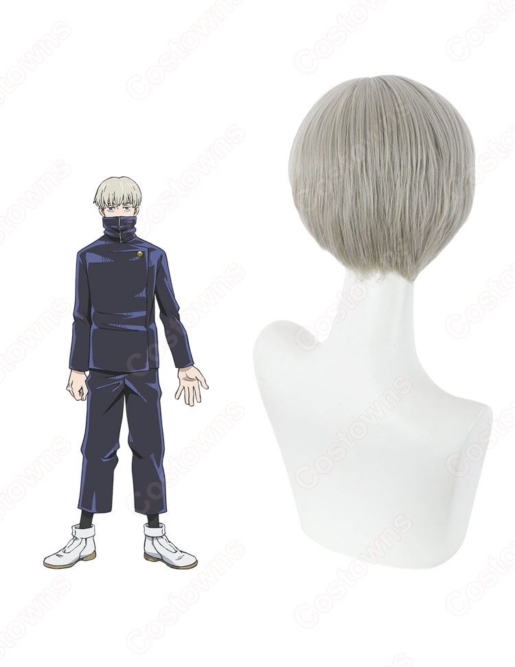 呪術 狗巻棘(いぬまきとげ) コスプレウィッグ 『呪術廻戦(じゅじゅつかいせん)』 耐熱かつら cosplay wig 通販-5