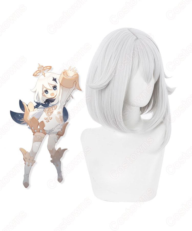 パイモン コスプレウィッグ 『原神(げんしん)』 耐熱かつら cosplay wig 通販-2