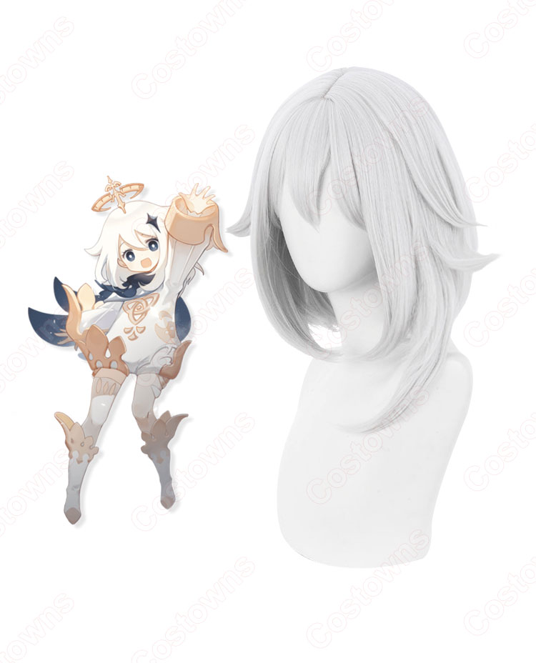 パイモン コスプレウィッグ 『原神(げんしん)』 耐熱かつら cosplay wig 通販-4