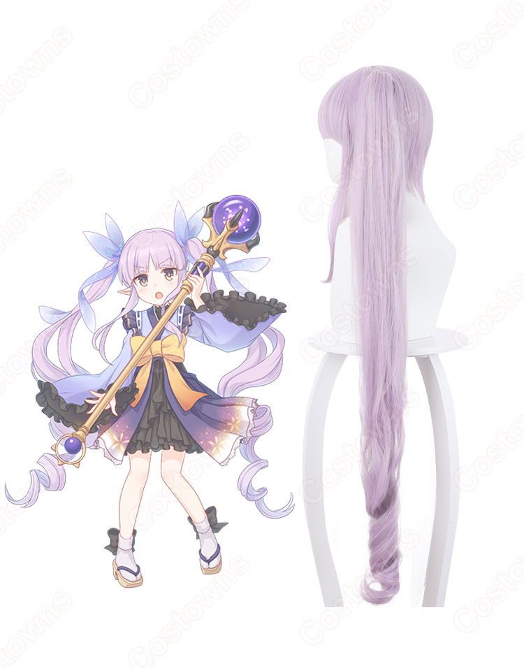 プリコネR キョウカ コスプレウィッグ 『プリンセスコネクト!Re:Dive(プリンセスコネクト リダイブ)』 耐熱かつら cosplay wig 通販-4