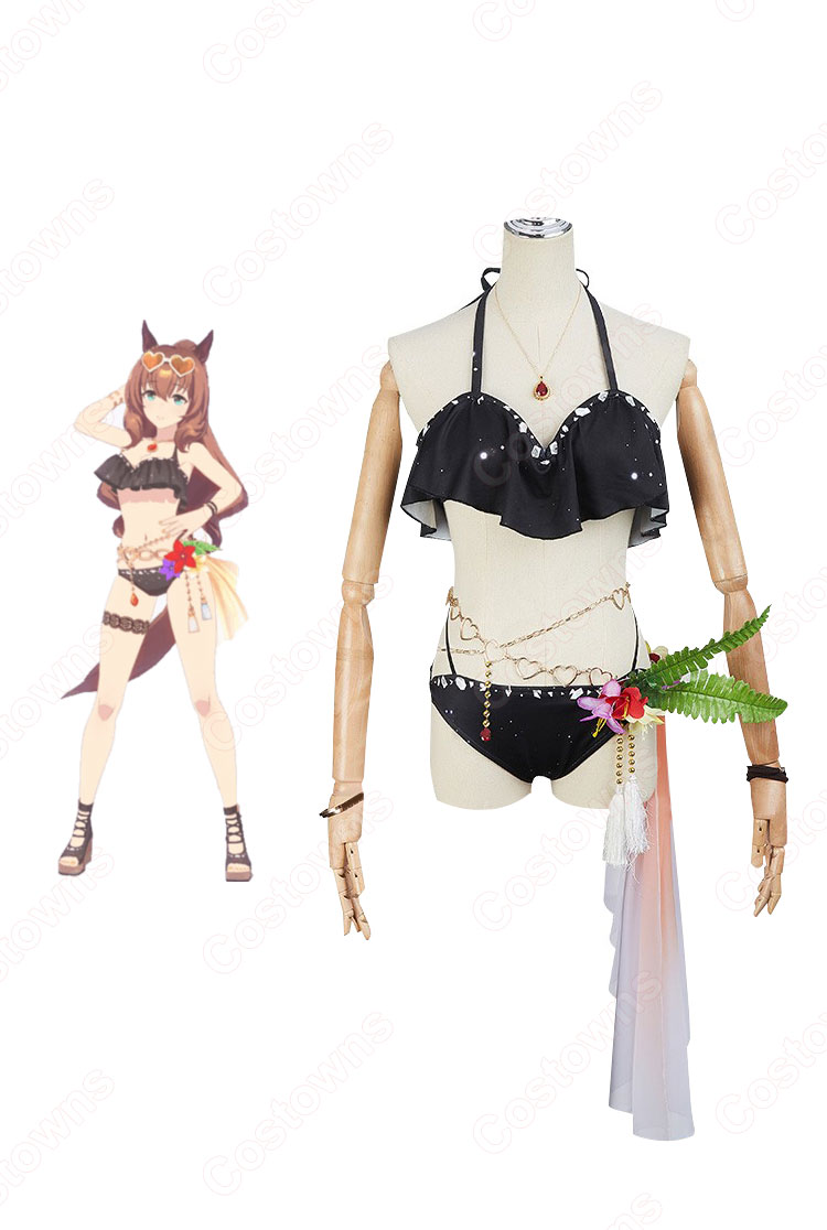 ウマ娘 マルゼンスキー 水着 コスプレ衣装 『ウマ娘 プリティーダービー (ウマむすめ プリティーダービー)』 cosplay 仮装 変装-1