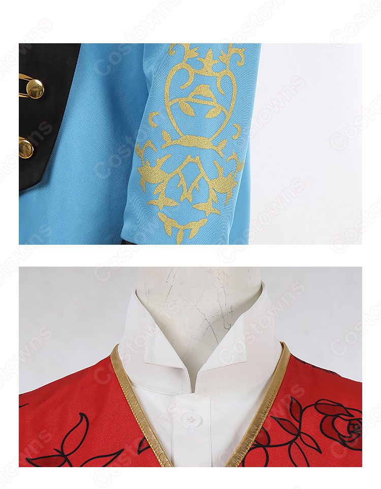 有栖川誉(ありすがわほまれ) ザ・ルミナス・サーカス コスプレ衣装 『A3!』(エースリー) The Luminous Circus cosplay 仮装 変装-5