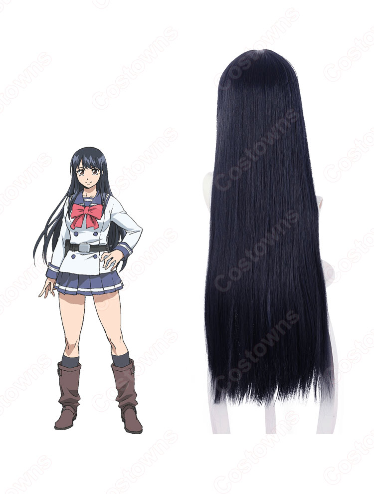 本城遊理(ほんじょうゆり) コスプレウィッグ 『天空侵犯』(てんくうしんぱん) 耐熱かつら cosplay wig 通販-5