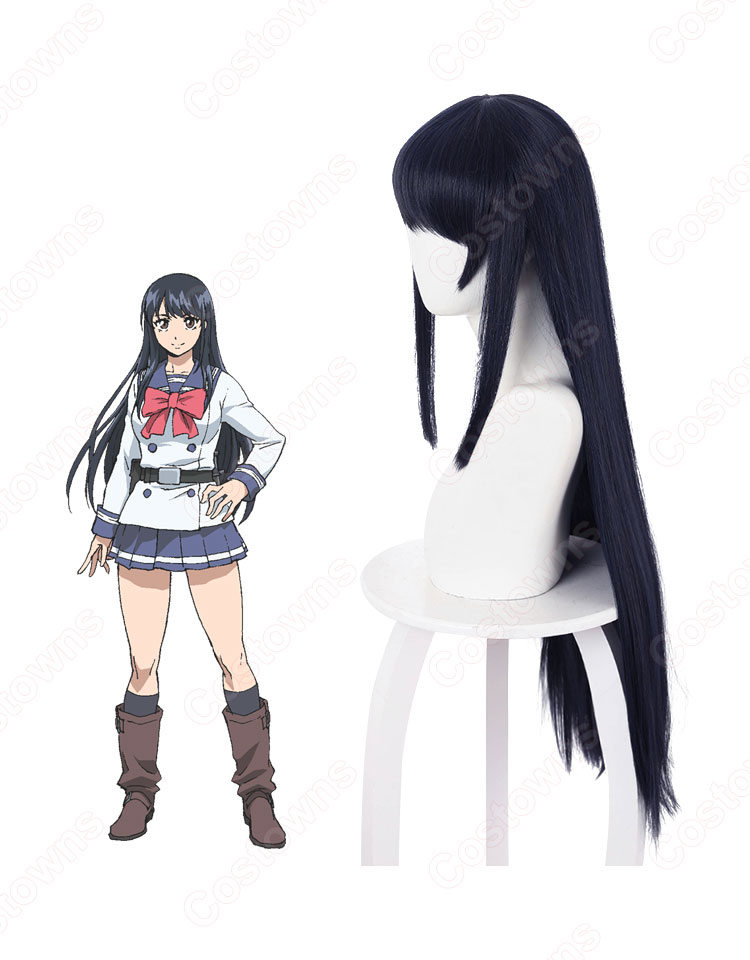 本城遊理(ほんじょうゆり) コスプレウィッグ 『天空侵犯』(てんくうしんぱん) 耐熱かつら cosplay wig 通販-3