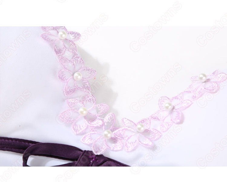 リゼロ エミリア 水着 コスプレ衣装 『Re:ゼロから始める異世界生活』(リ・ゼロからはじめるいせかいせいかつ) cosplay 仮装 変装-4