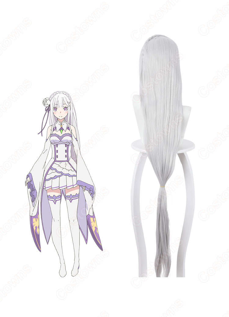 リゼロ エミリア コスプレウィッグ 『Re:ゼロから始める異世界