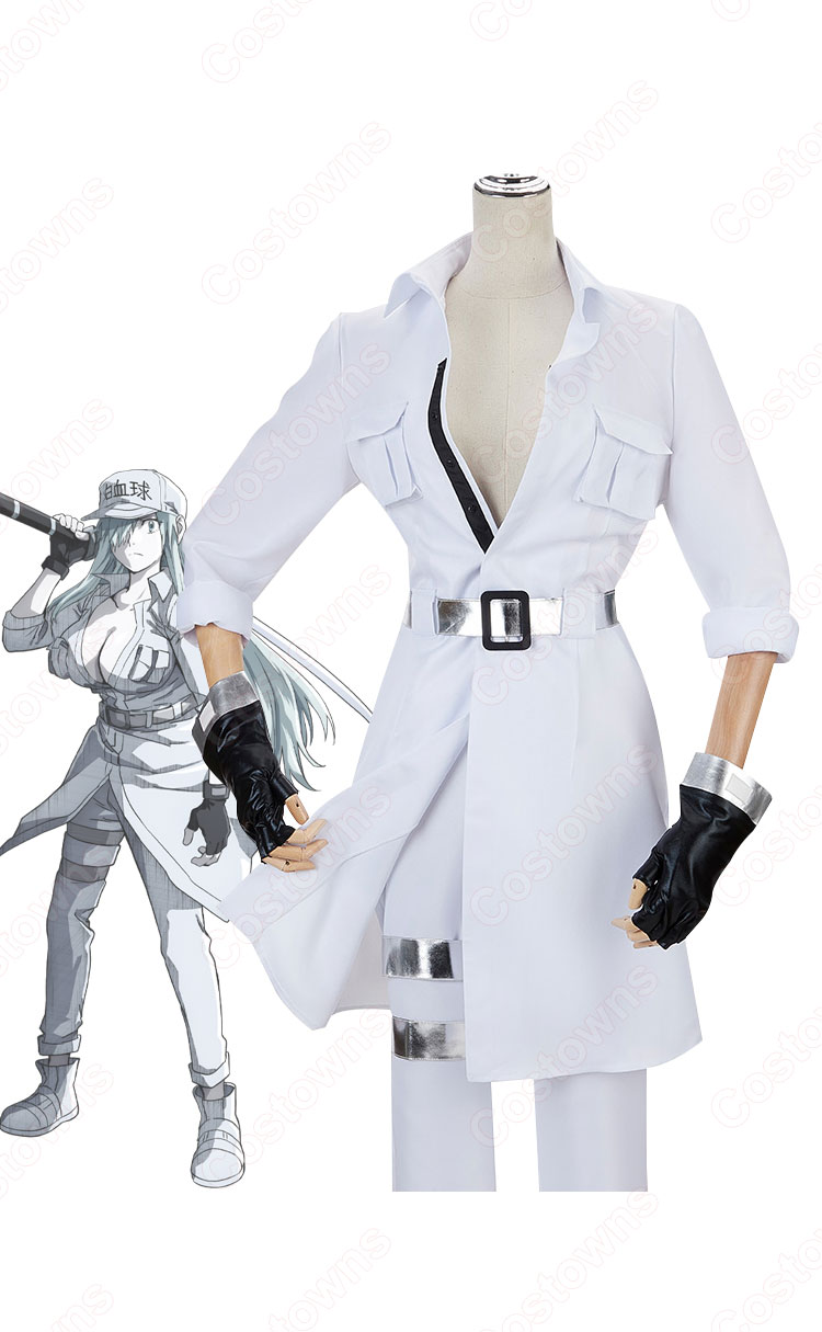 白血球 / 好中球(はっけっきゅう / こうちゅうきゅう) 1196 コスプレ衣装 『はたらく細胞』(はたらくさいぼう) cosplay 仮装 変装-1