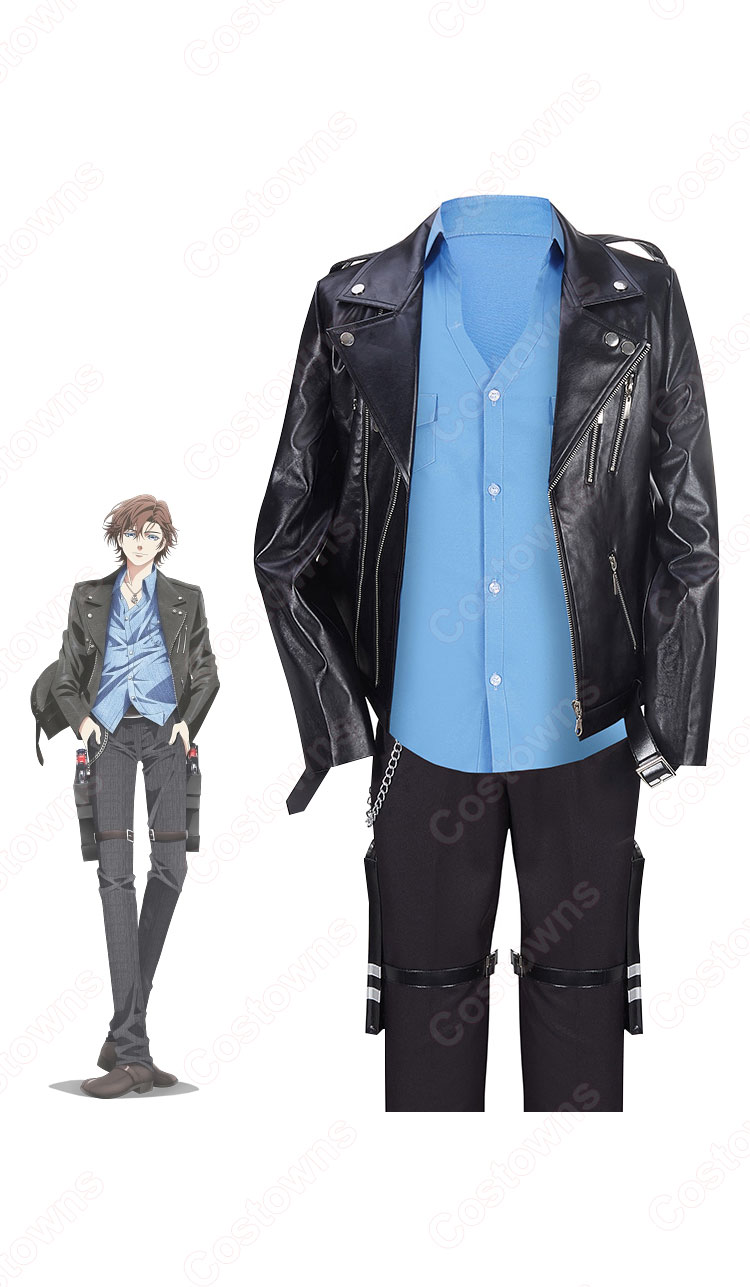 プレイタの傷 嵐柴エイジ（あらしばエイジ） コスプレ衣装 『PROJECT SCARD（プロジェクトスカード）』 cosplay 仮装 変装-1