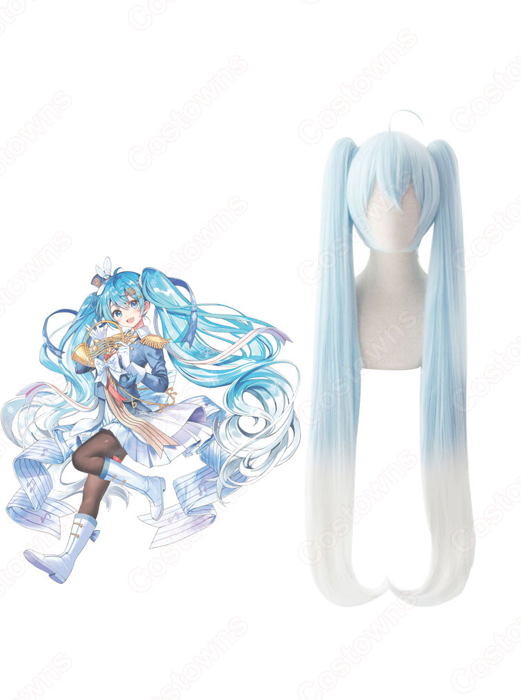 雪ミク(初音ミク) 2020 コスプレウィッグ 『SNOW MIKU 2020』 耐熱かつら cosplay wig 通販-1