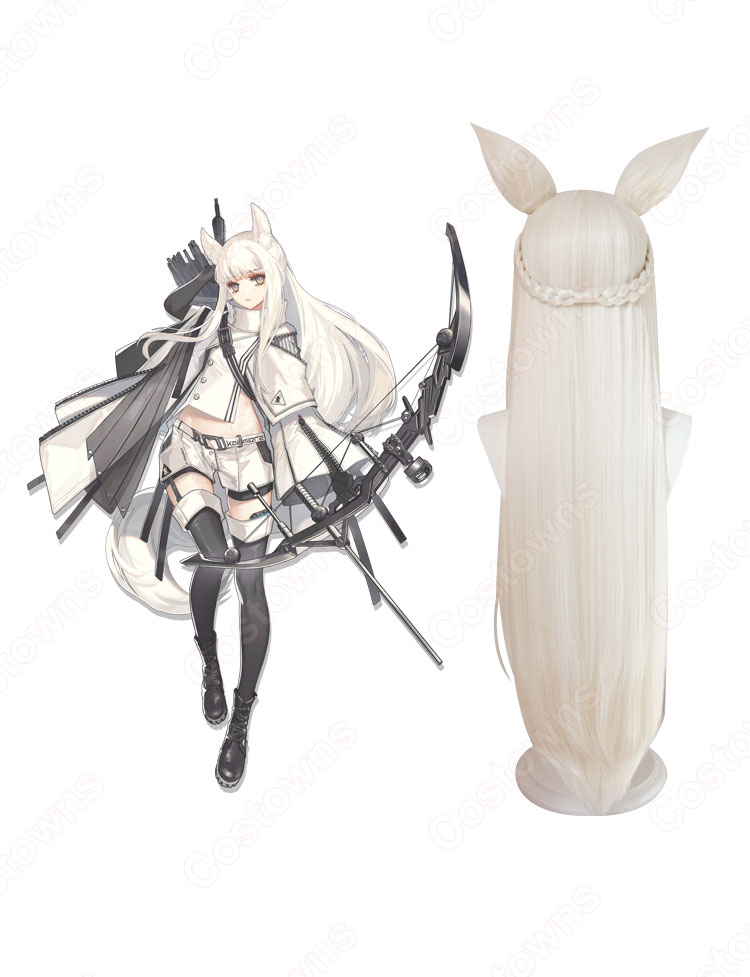 プラチナ コスプレウィッグ 『アークナイツ/Arknights』 耐熱かつら cosplay wig 通販 - Costowns