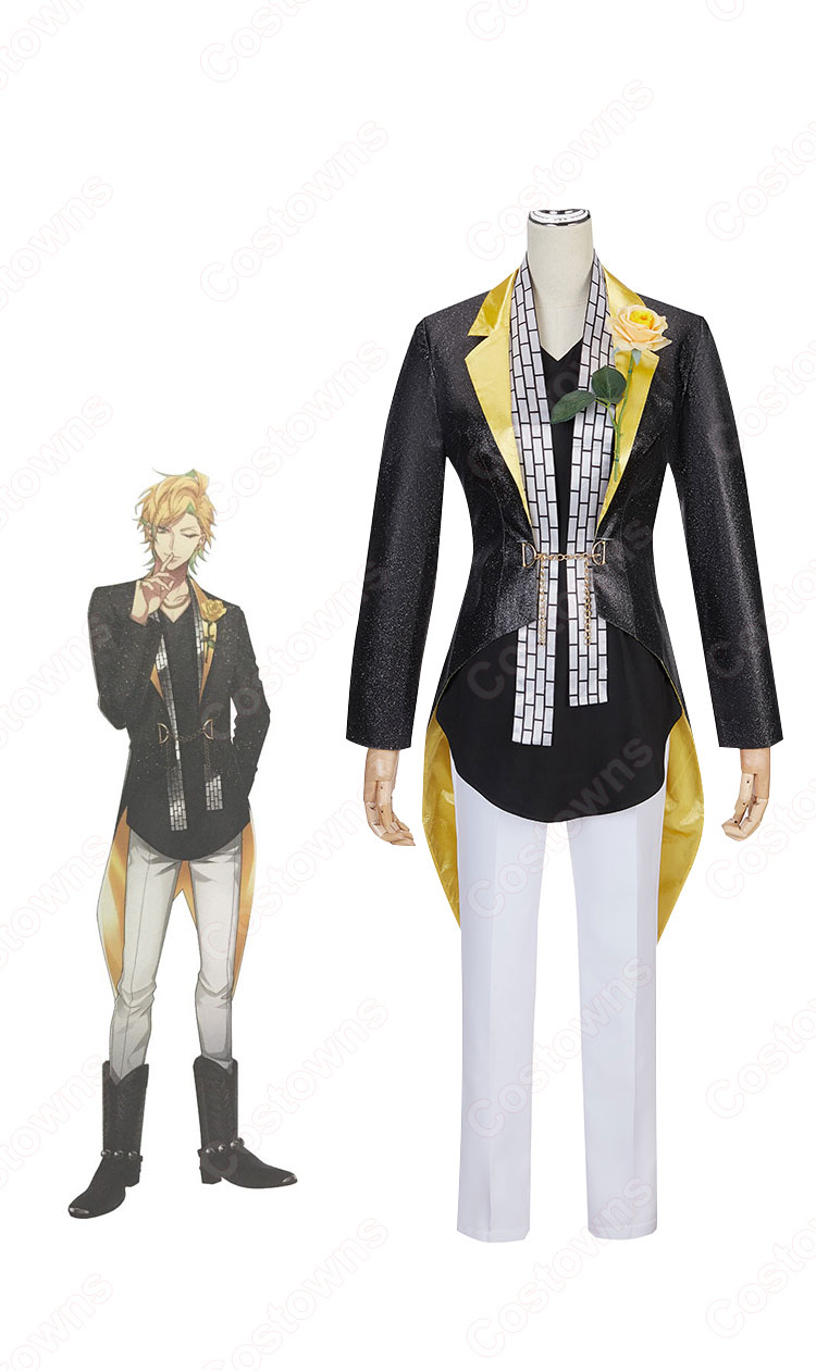 コストモ製　ヒプノシスマイク　ヒプマイ　伊弉冉一二三　コスプレ　衣装　L Costomo製ヒプノシスマイクヒプマイ伊弉冉 一二三スーツ