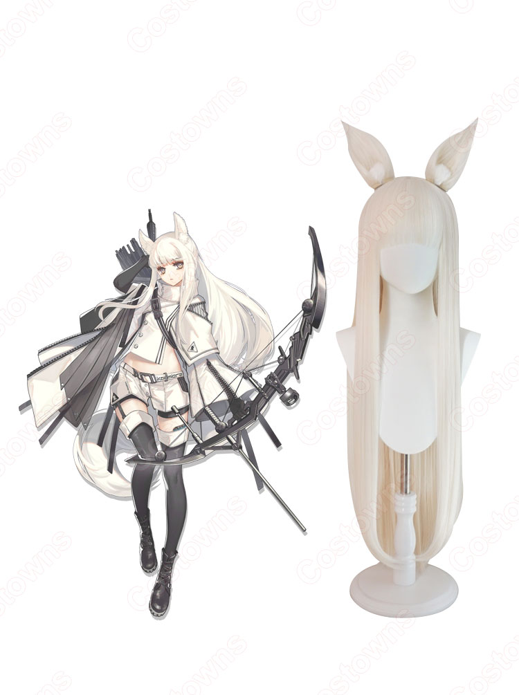 プラチナ コスプレウィッグ 『アークナイツ/Arknights』 耐熱