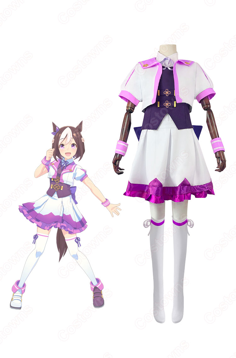 ウマ娘 スペシャルウィーク 勝負服 コスプレ衣装 『ウマ娘 プリティーダービー』(ウマむすめ プリティーダービー)cosplay 仮装 変装-1