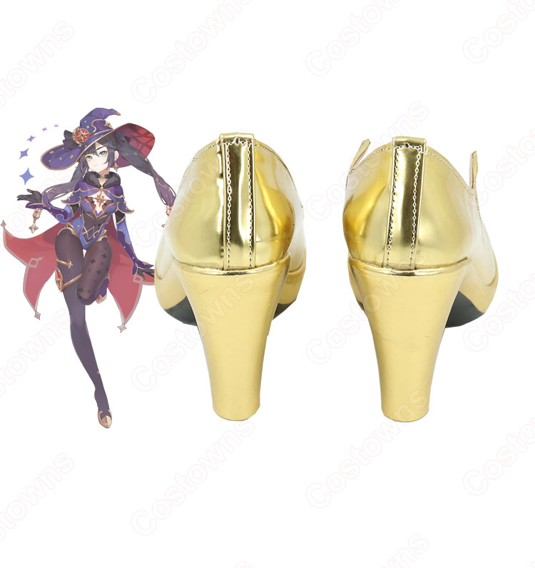 アストローギスト・モナ・メギストス（Mona） コスプレ靴『原神(げんしん)』 コスプレ シューズ/ブーツ コスプレ用 道具 男女兼用-3