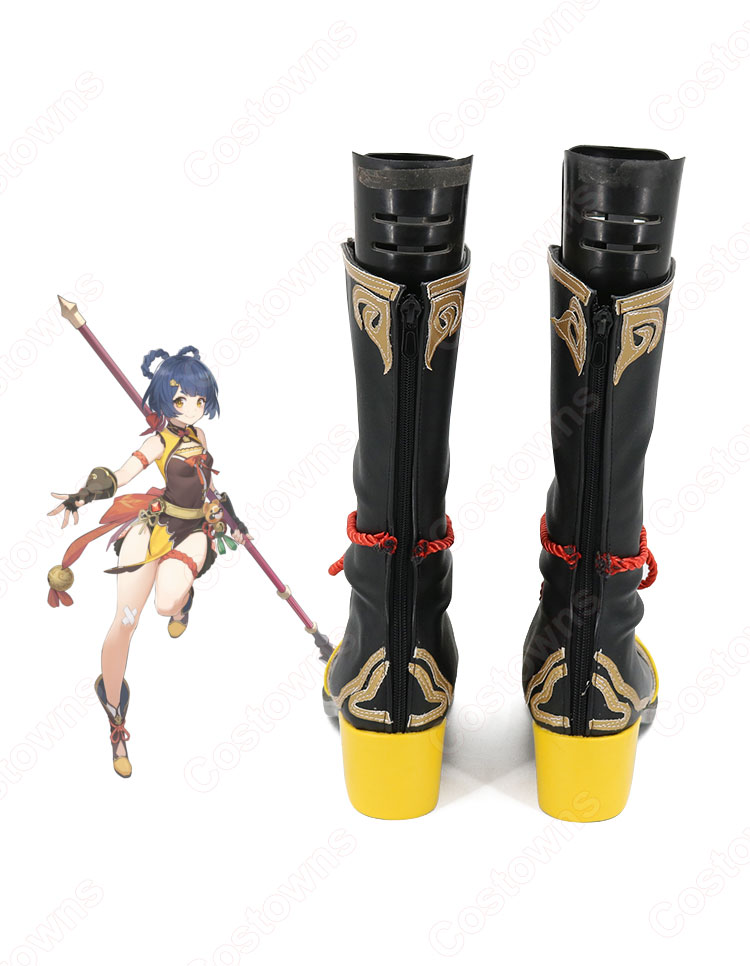 香菱(シャンリン) コスプレ靴『原神(げんしん)』 コスプレ シューズ/ブーツ コスプレ用 道具 男女兼用-3